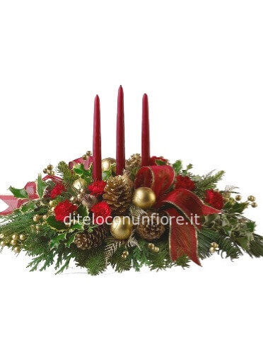 Composizione natalizia, prezzo a scelta